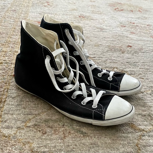 Converse Chuck Taylor Women's Light Black High Top Women 8.5 - Picture 4 of 8